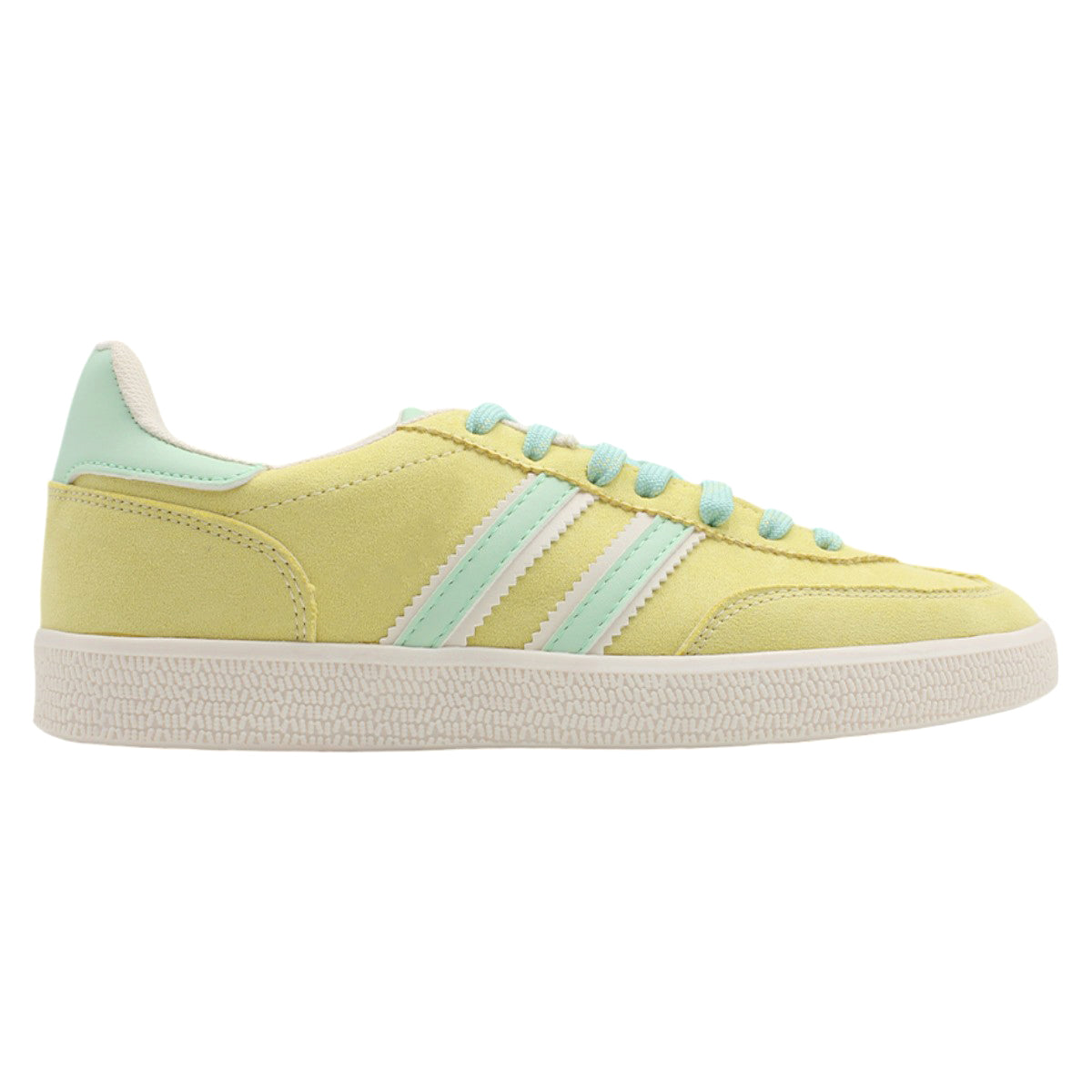 Foto 3 pulgar | Tenis Con Cordones Exterior Textil Color Amarillo Para Mujer De Rbcollection