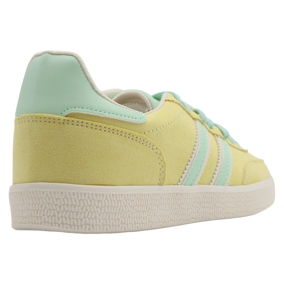 Foto 4 pulgar | Tenis Con Cordones Exterior Textil Color Amarillo Para Mujer De Rbcollection