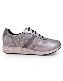 Foto 1 | Tenis Manet De Piel Casual Para Mujer