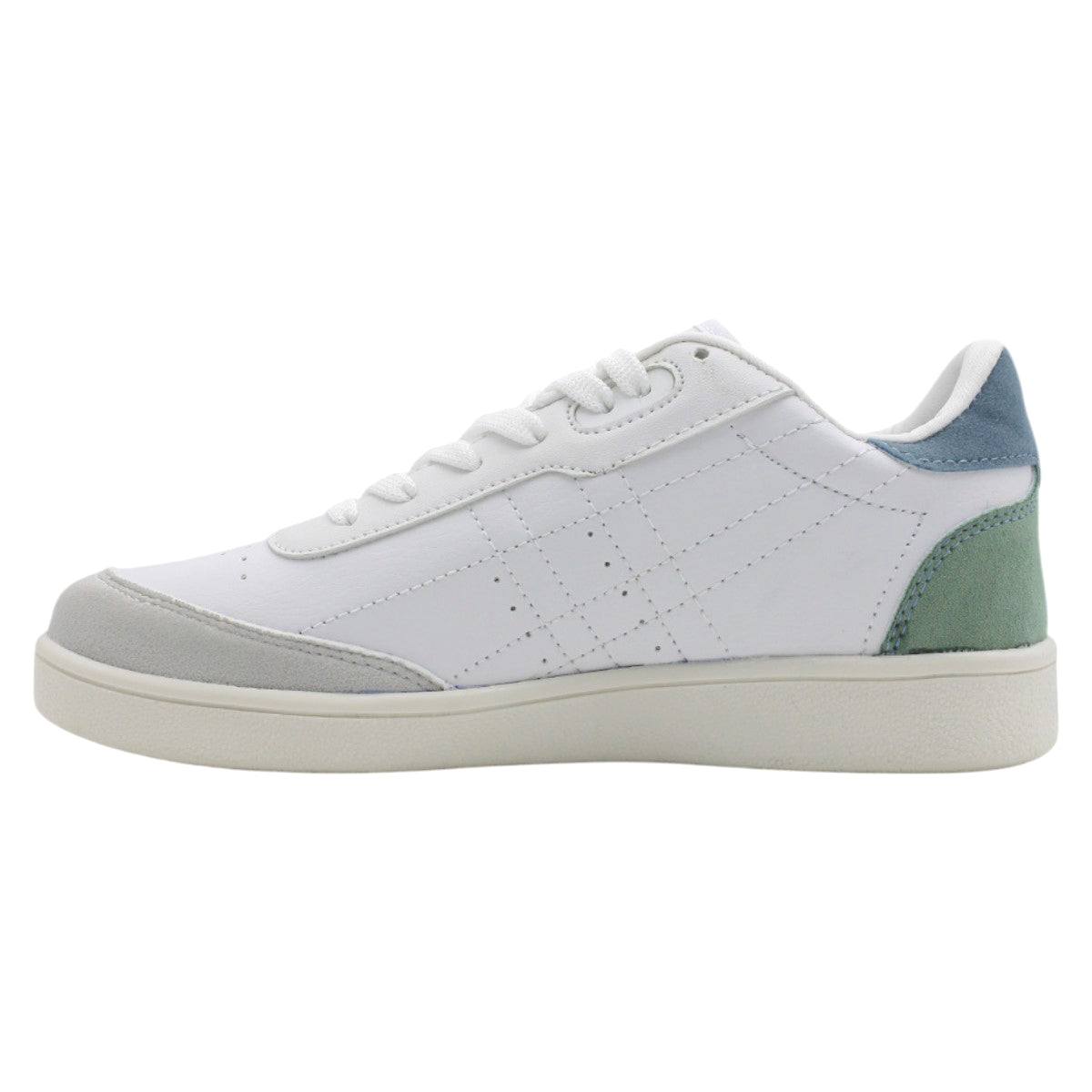 Foto 5 pulgar | Tenis Con Cordones Exterior Piel Vegana Color Blanco Para Mujer De Rbcollection
