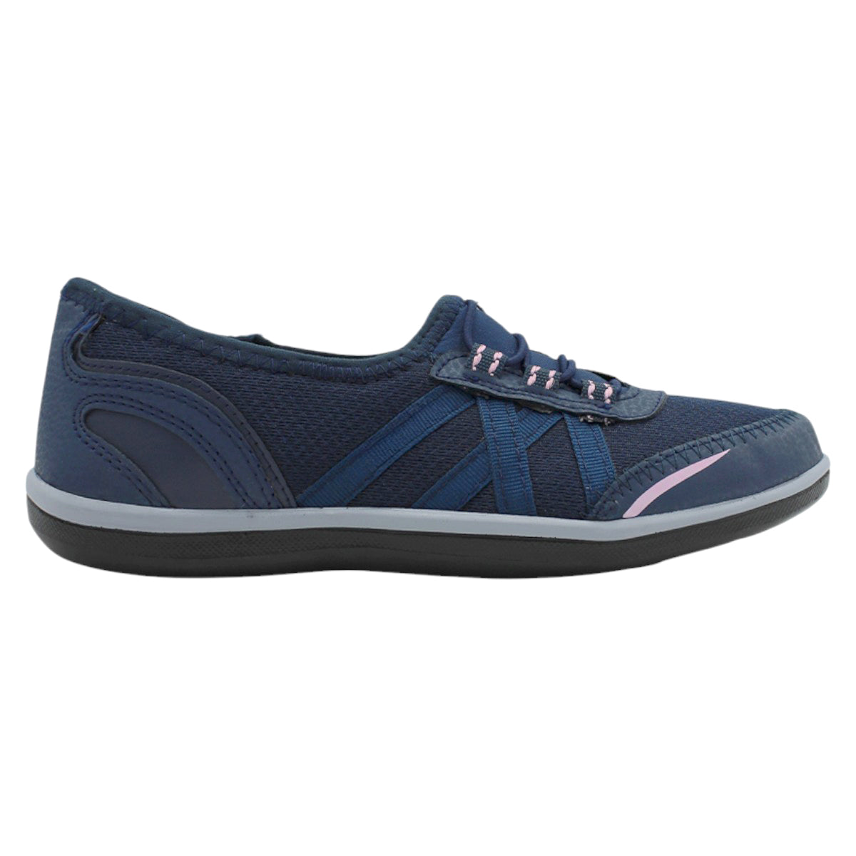 Foto 3 pulgar | Tenis Tipo Racing Exterior Textil Color Azul Para Mujer De Rbbasics