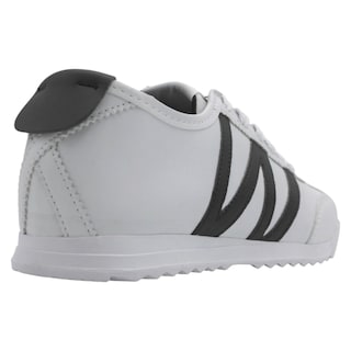 Foto 3 | Tenis Con Cordones Exterior Piel Vegana Color Blanco Para Mujer De Rbcollection