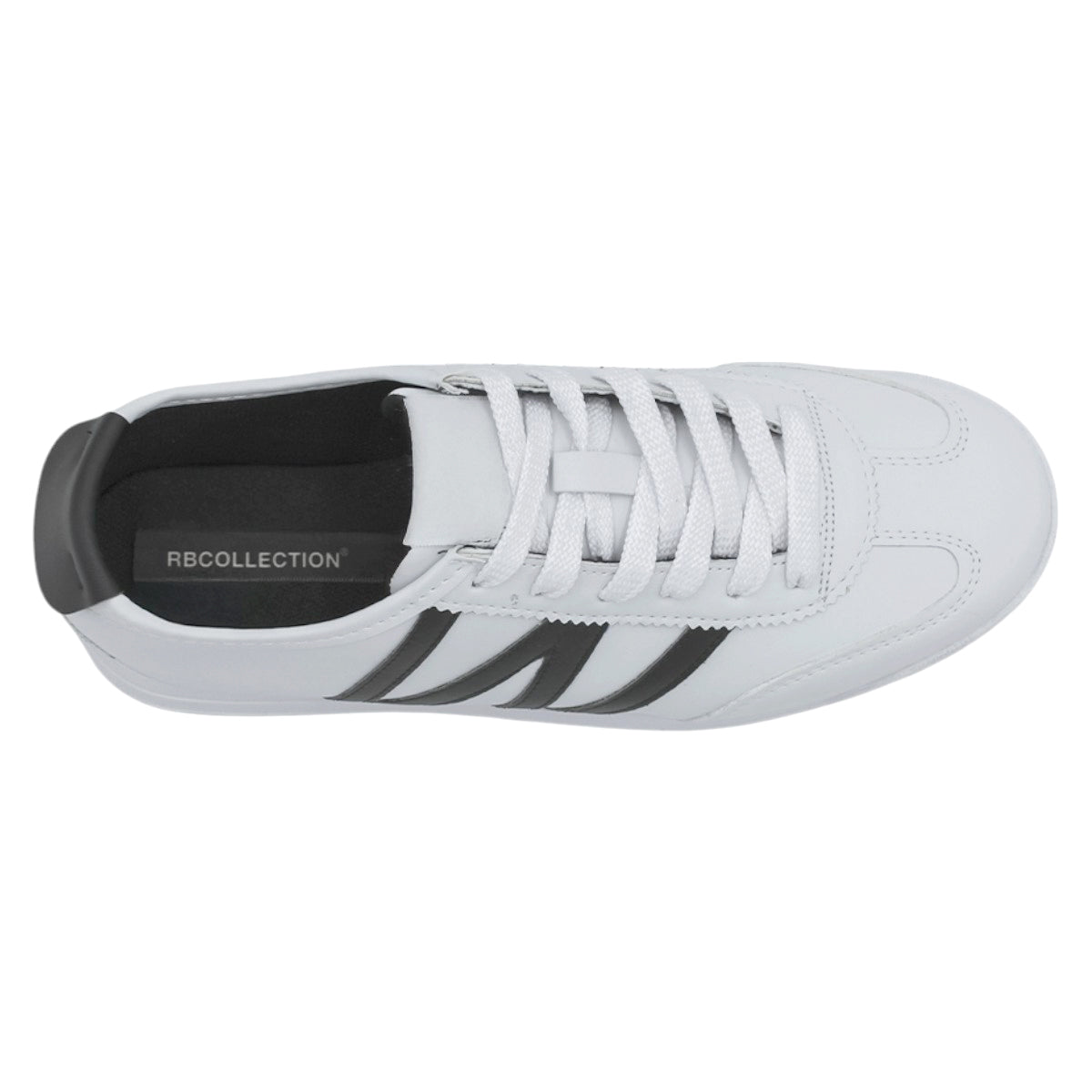 Foto 6 pulgar | Tenis Con Cordones Exterior Piel Vegana Color Blanco Para Mujer De Rbcollection