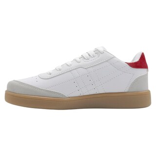 Foto 4 | Tenis Con Cordones Exterior Piel Vegana Color Blanco Para Mujer De Rbcollection