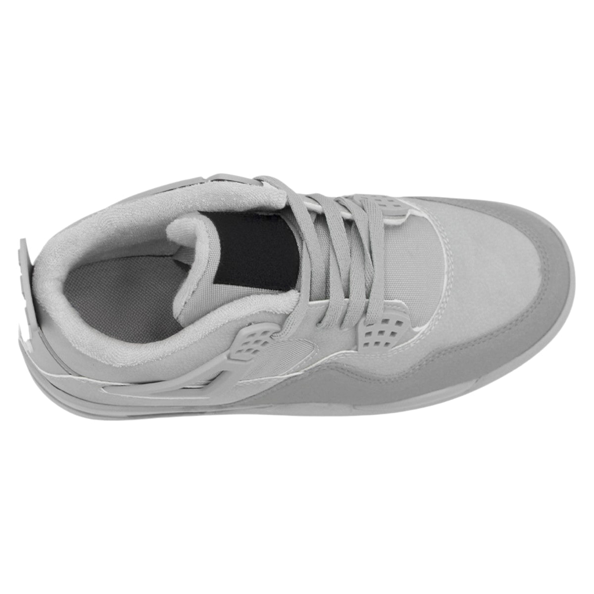 Foto 6 pulgar | Tenis Con Cordones Exterior Textil Color Gris Para Mujer De Rbcollection