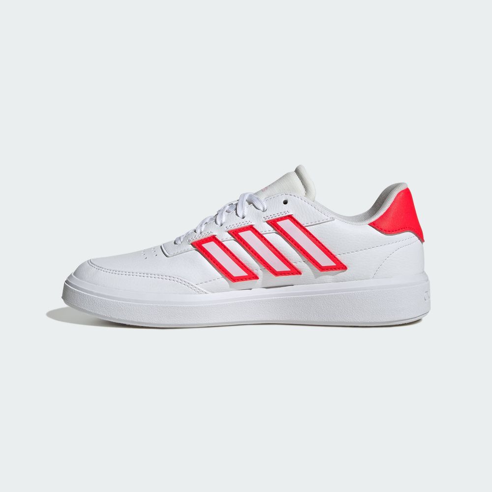 Foto 4 pulgar | Tenis Courtblock Adidas Blancos para Mujer