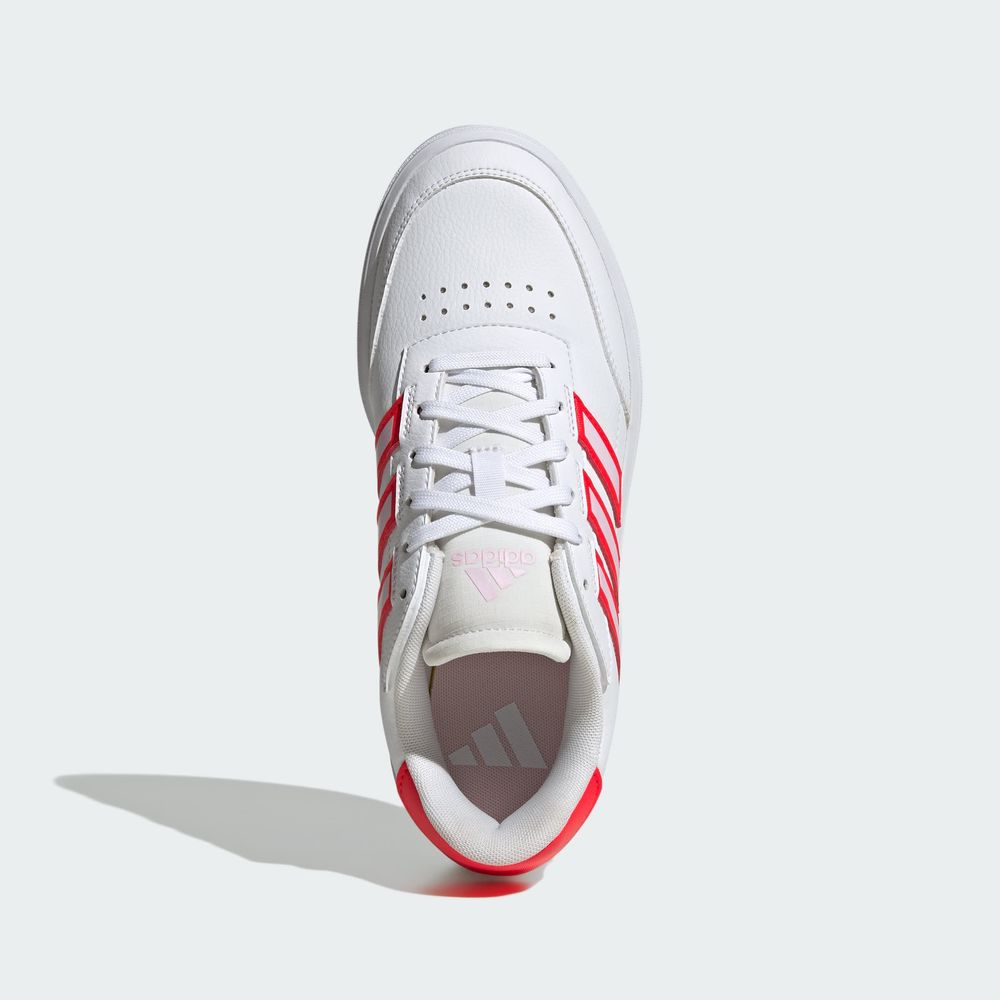 Foto 5 pulgar | Tenis Courtblock Adidas Blancos para Mujer