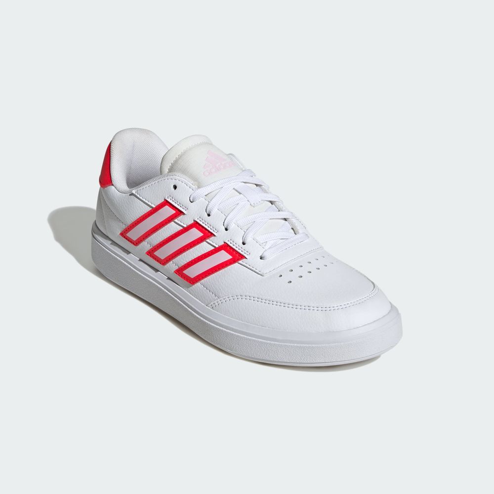 Foto 7 pulgar | Tenis Courtblock Adidas Blancos para Mujer