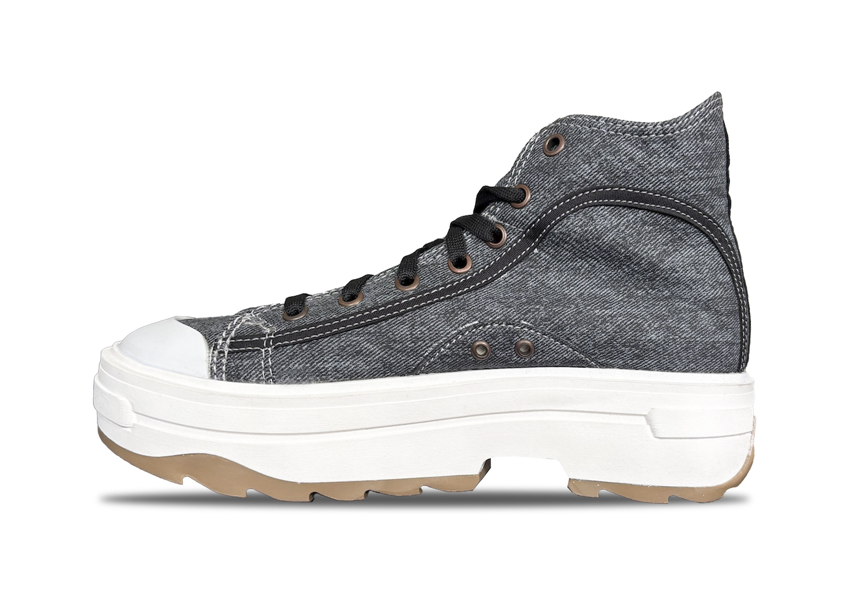 Foto 5 | Tenis Mujer Panam Maxi Bota Stone Encanto