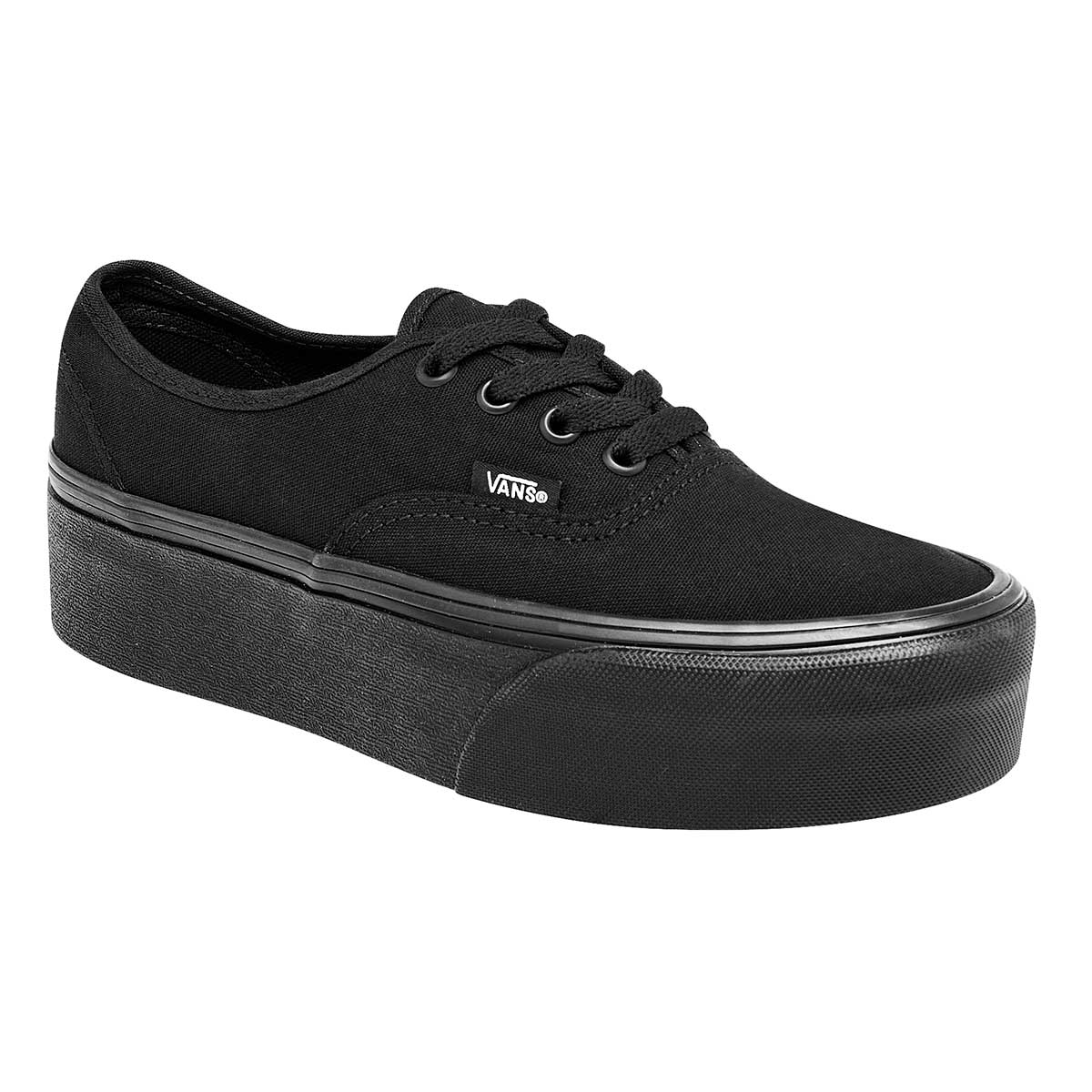 Vans Tenis Urbano Para Mujer Negro