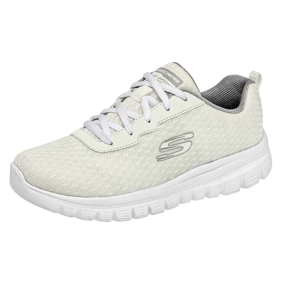 Skechers Tenis Deportivo Para Mujer Blanco