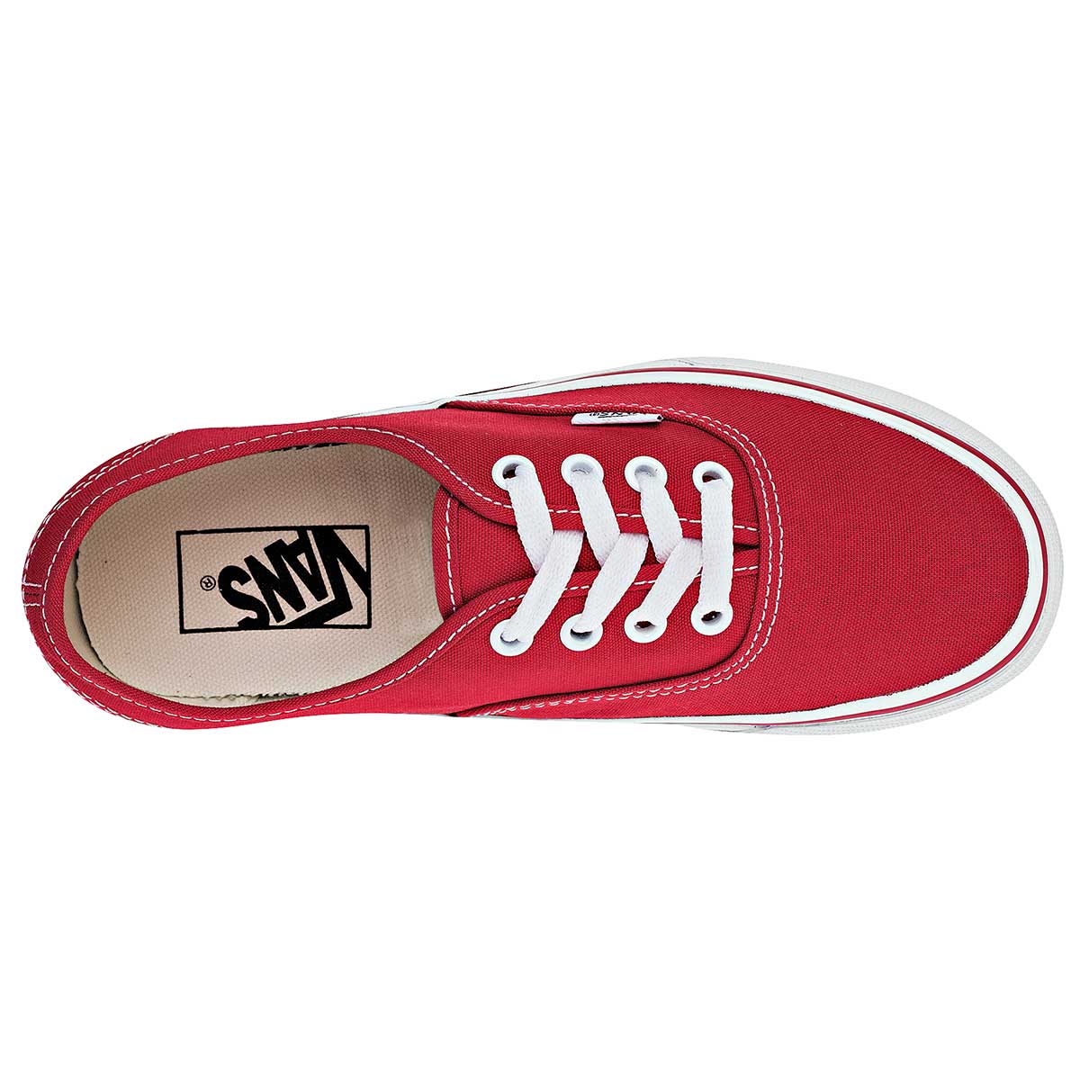 Foto 2 | Tenis Urbanos Vans Ua Authentic Rojos para Mujer