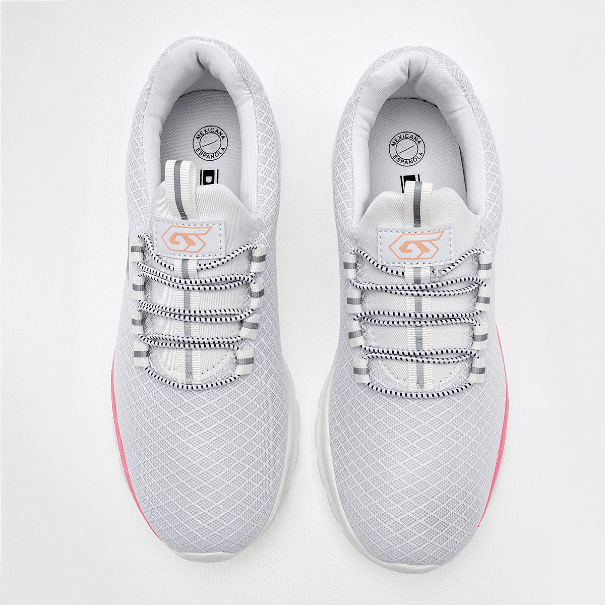 Foto 3 | Georgie Boy Tenis Urbano Para Mujer Blanco