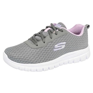 Foto 1 | Skechers Tenis Deportivo Para Mujer Gris