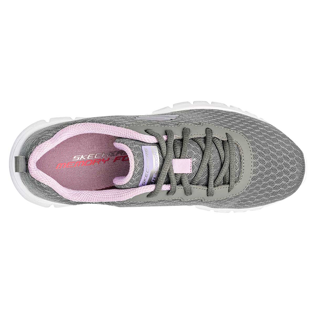 Foto 3 pulgar | Skechers Tenis Deportivo Para Mujer Gris