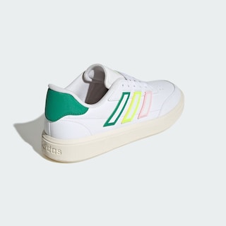 Foto 7 | Tenis Courtblock Adidas Blancos para Mujer