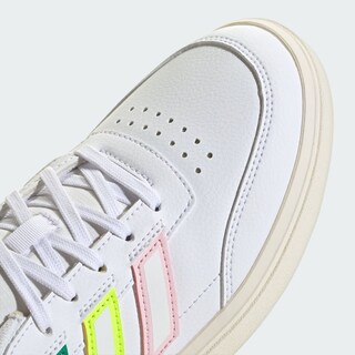 Foto 8 | Tenis Courtblock Adidas Blancos para Mujer