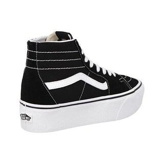 Foto 3 | Tenis Vans Stackform Plataforma Urbano Negro para Mujer
