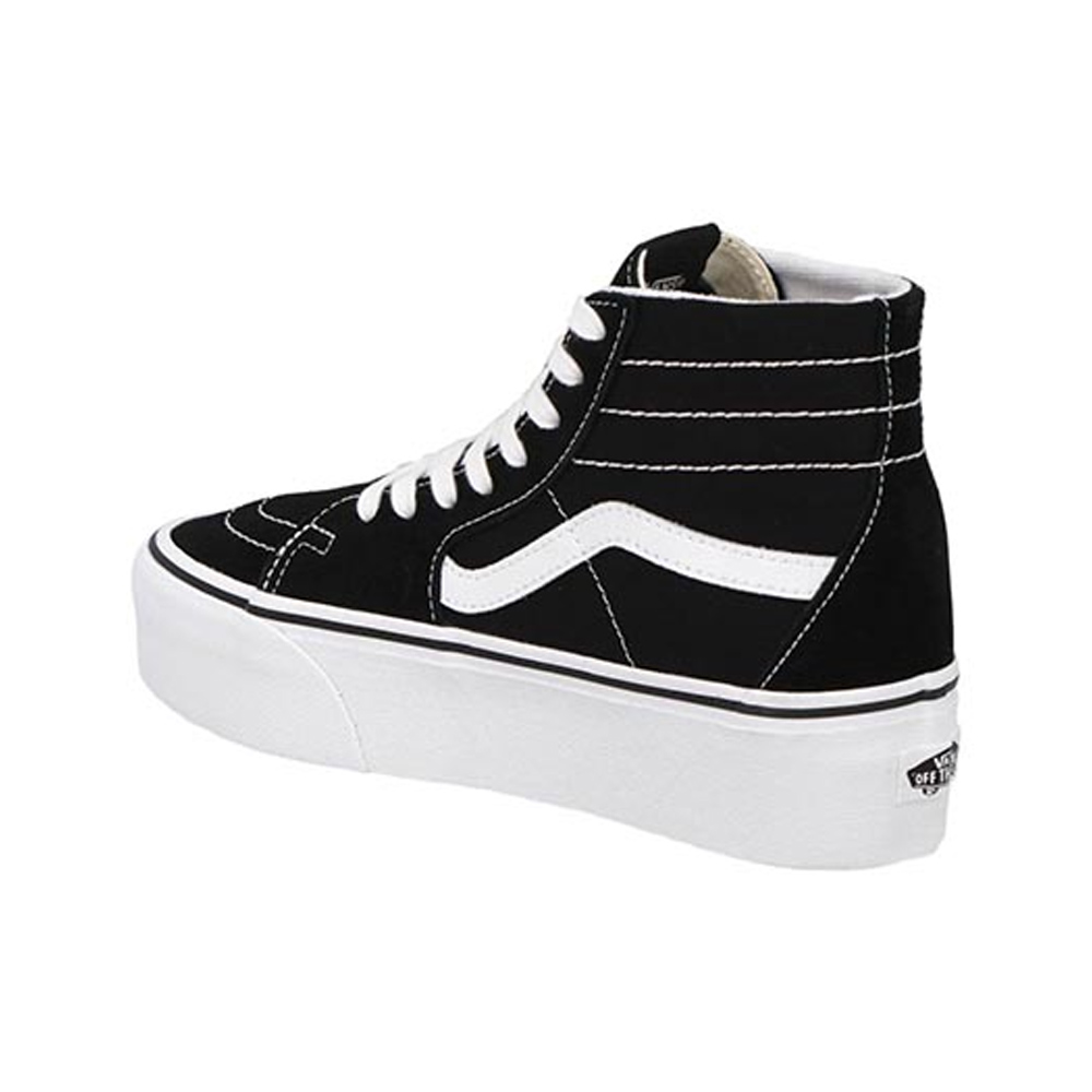 Foto 5 pulgar | Tenis Vans Stackform Plataforma Urbano Negro para Mujer