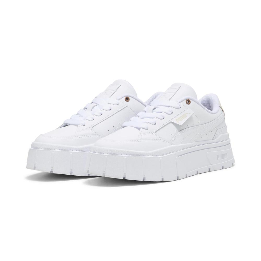 Foto 4 pulgar | Tenis Puma Mayze Stack Soft Para Mujer Blanco