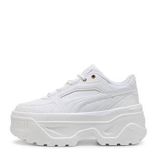 Foto 1 | Tenis Puma Karmen X-tra Unisex Plataforma Blanco