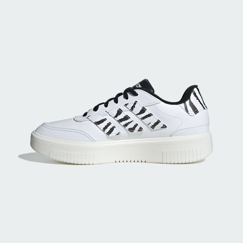 Foto 4 pulgar | Tenis Courtblock Adidas Blanco Mujer