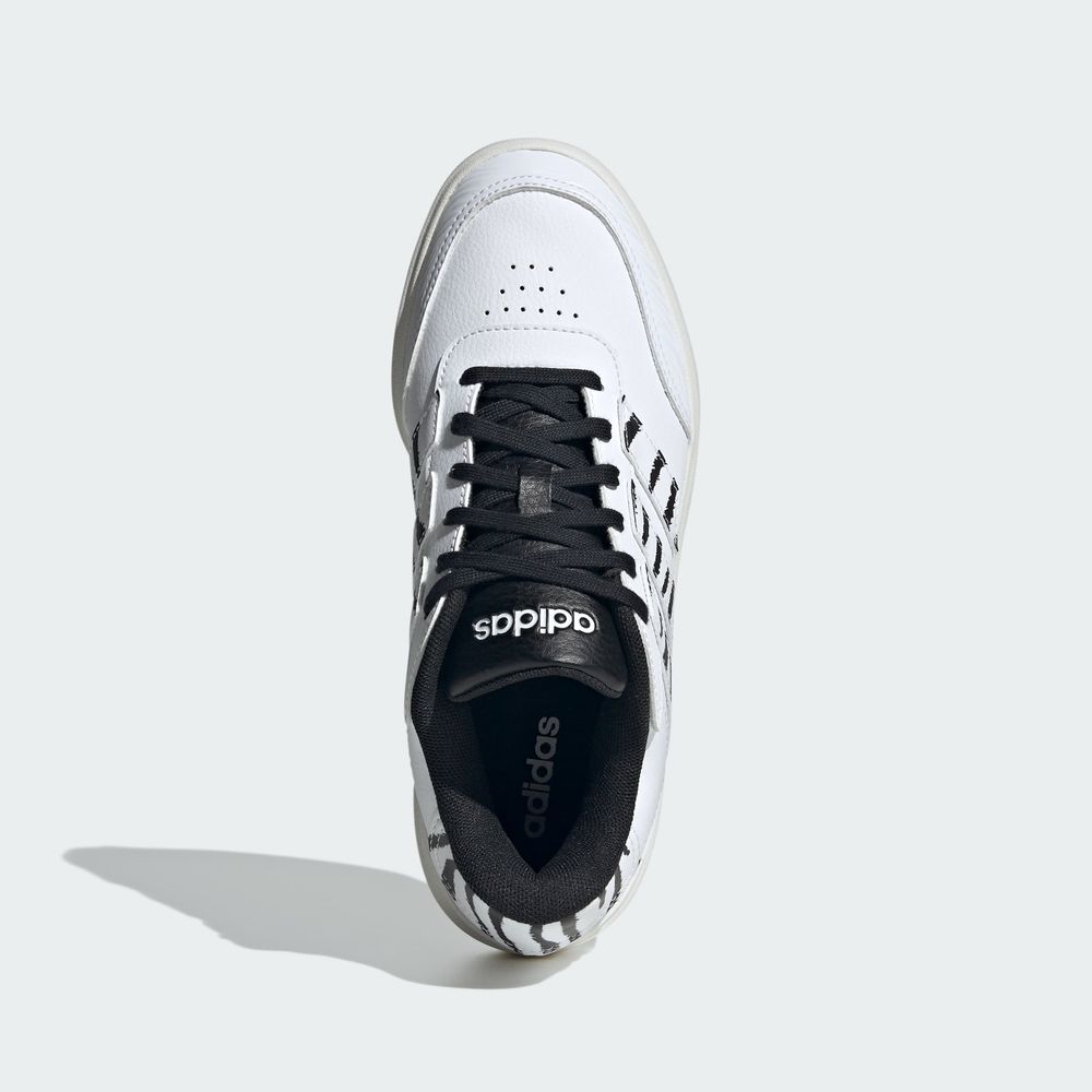 Foto 5 pulgar | Tenis Courtblock Adidas Blanco Mujer