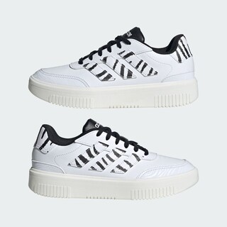 Foto 8 | Tenis Courtblock Adidas Blanco Mujer
