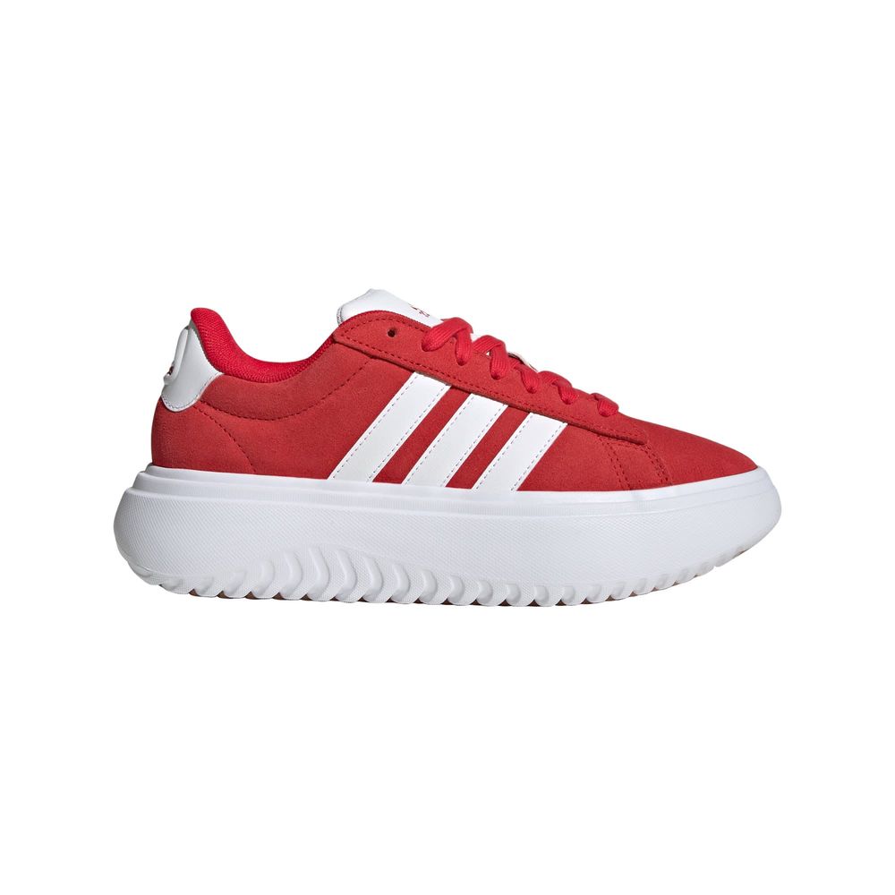 Foto 2 pulgar | Tenis Grand Court Platform Adidas Rojo Mujer