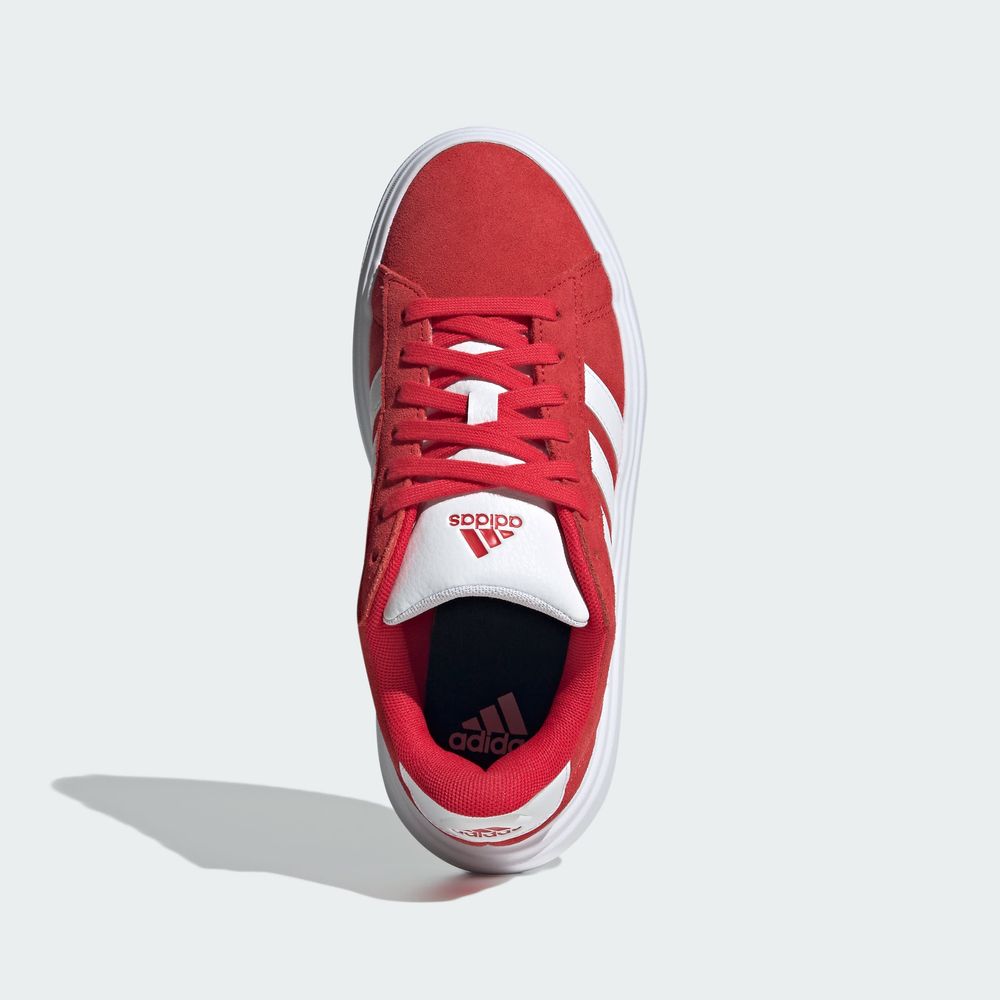 Foto 5 pulgar | Tenis Grand Court Platform Adidas Rojo Mujer