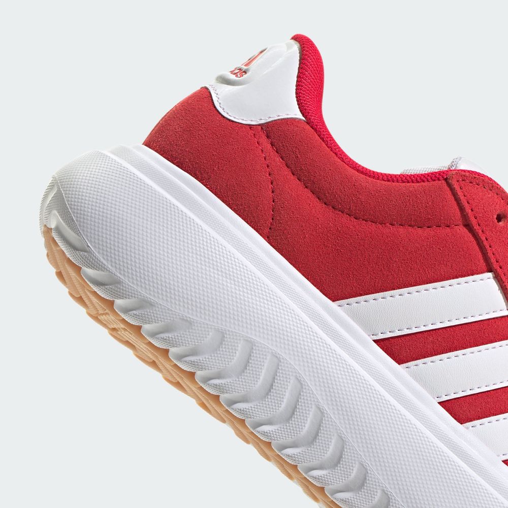 Foto 9 pulgar | Tenis Grand Court Platform Adidas Rojo Mujer