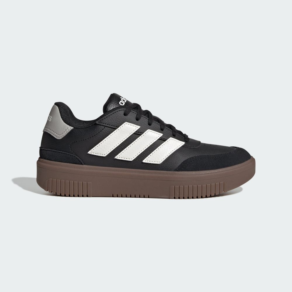 Foto 3 pulgar | Courtblock Bold Adidas Negro Mujer