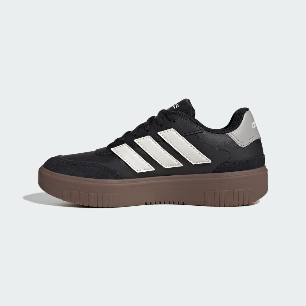 Foto 4 pulgar | Courtblock Bold Adidas Negro Mujer