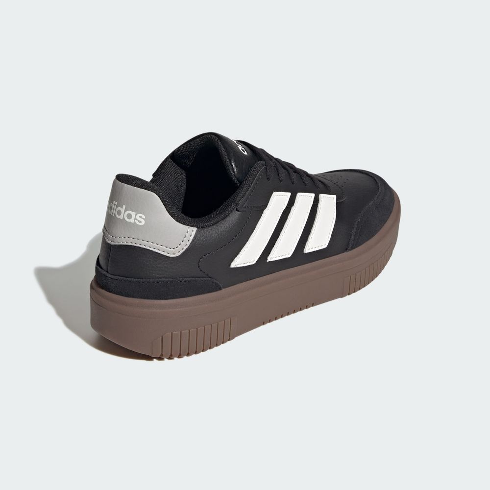 Foto 8 pulgar | Courtblock Bold Adidas Negro Mujer