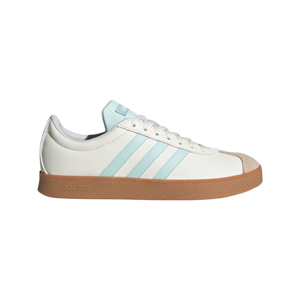 Foto 2 pulgar | Tenis Adidas Vl Court Base Adidas Blanco Mujer