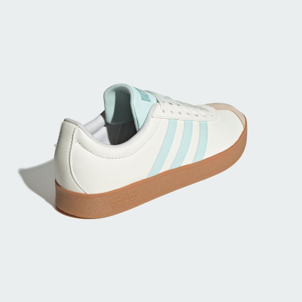 Foto 8 pulgar | Tenis Adidas Vl Court Base Adidas Blanco Mujer