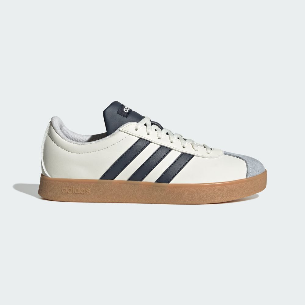 Foto 3 pulgar | Tenis Adidas Vl Court Base Adidas Blanco Mujer