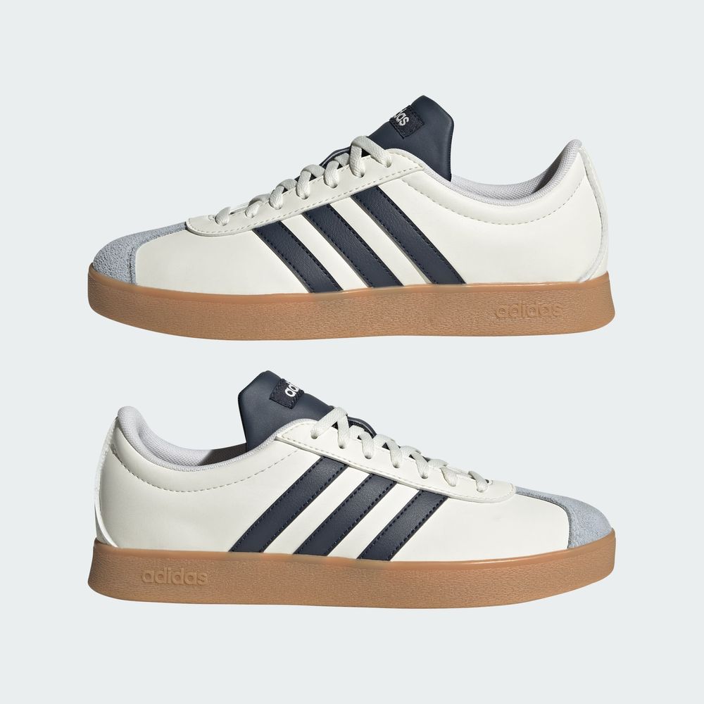Foto 9 pulgar | Tenis Adidas Vl Court Base Adidas Blanco Mujer