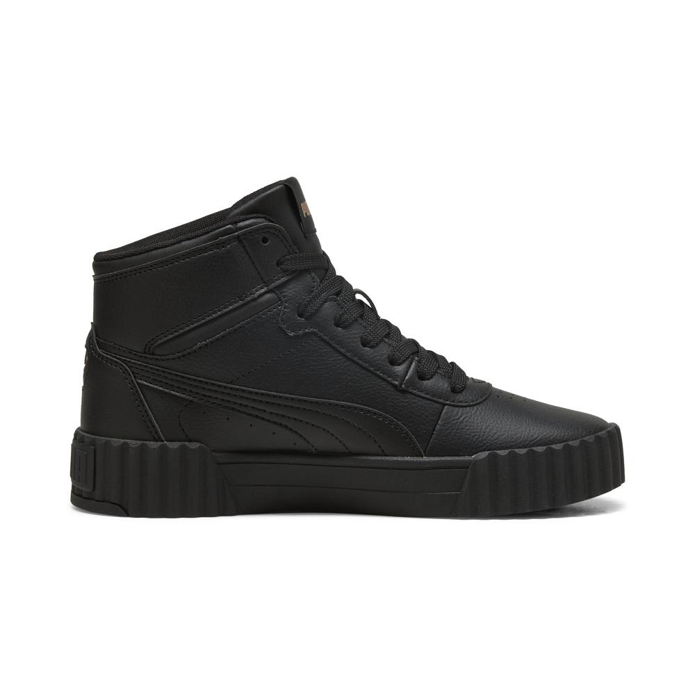 Foto 3 pulgar | Tenis Puma Carina 3.0 Mid Para Mujer Negro