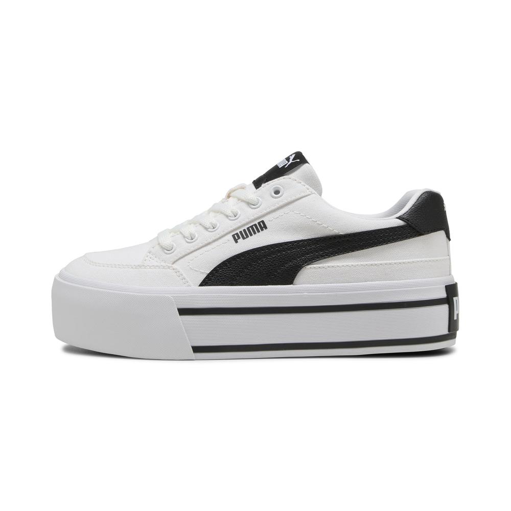 Foto 2 pulgar | Tenis Puma Court Classic Vulc Fs Platform Para Mujer Blanco