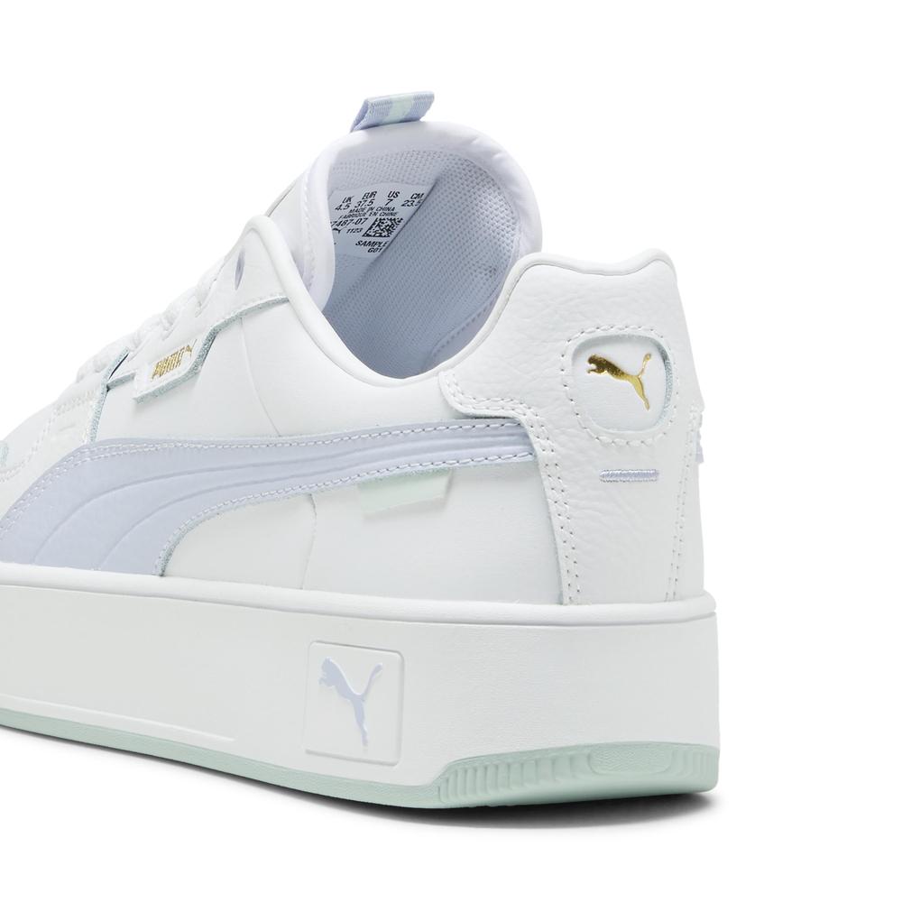 Foto 6 pulgar | Tenis Puma Carina Street Lux Para Mujer Blanco