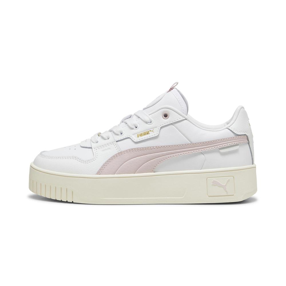 Foto 2 pulgar | Tenis Puma Carina Street Lux Para Mujer Blanco