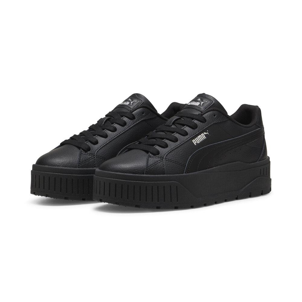 Foto 3 pulgar | Tenis Puma Karmen Ll Leather Para Mujer Negro