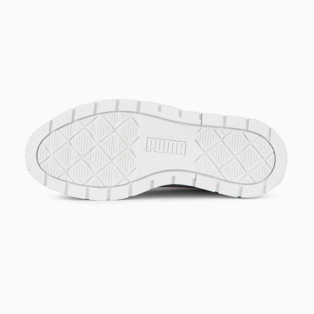Foto 6 pulgar | Tenis Puma Karmen Ll Leather Para Mujer Blanco