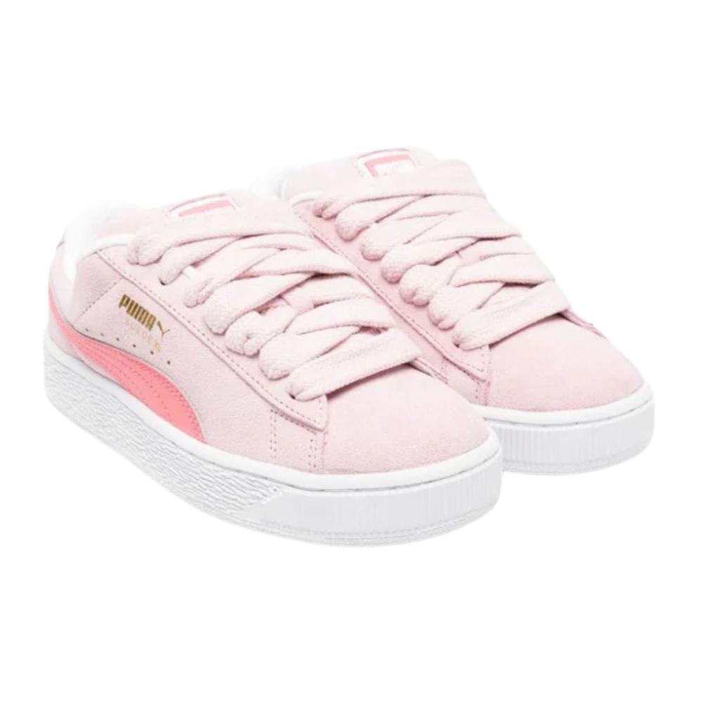 Foto 3 pulgar | Tenis Puma Suede Xl Jr Mujer Pastel Rosa