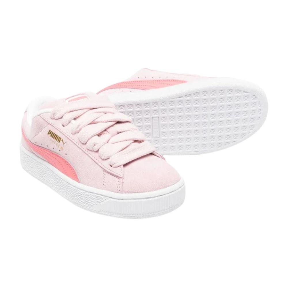 Foto 4 pulgar | Tenis Puma Suede Xl Jr Mujer Pastel Rosa