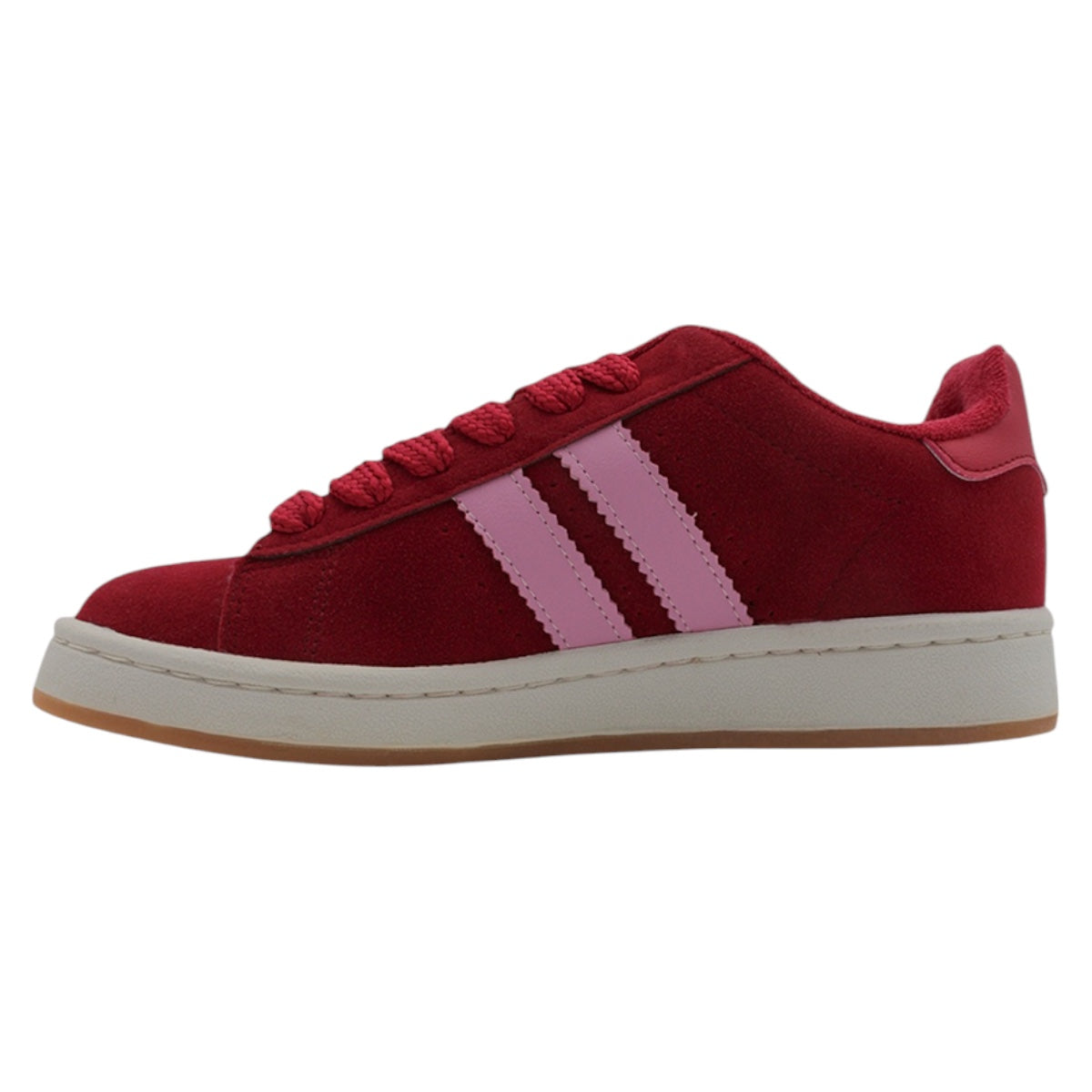 Foto 5 pulgar | Tenis Con Cordones Exterior Gamuza Sintética Color Rojo Para Mujer De Rbcollection