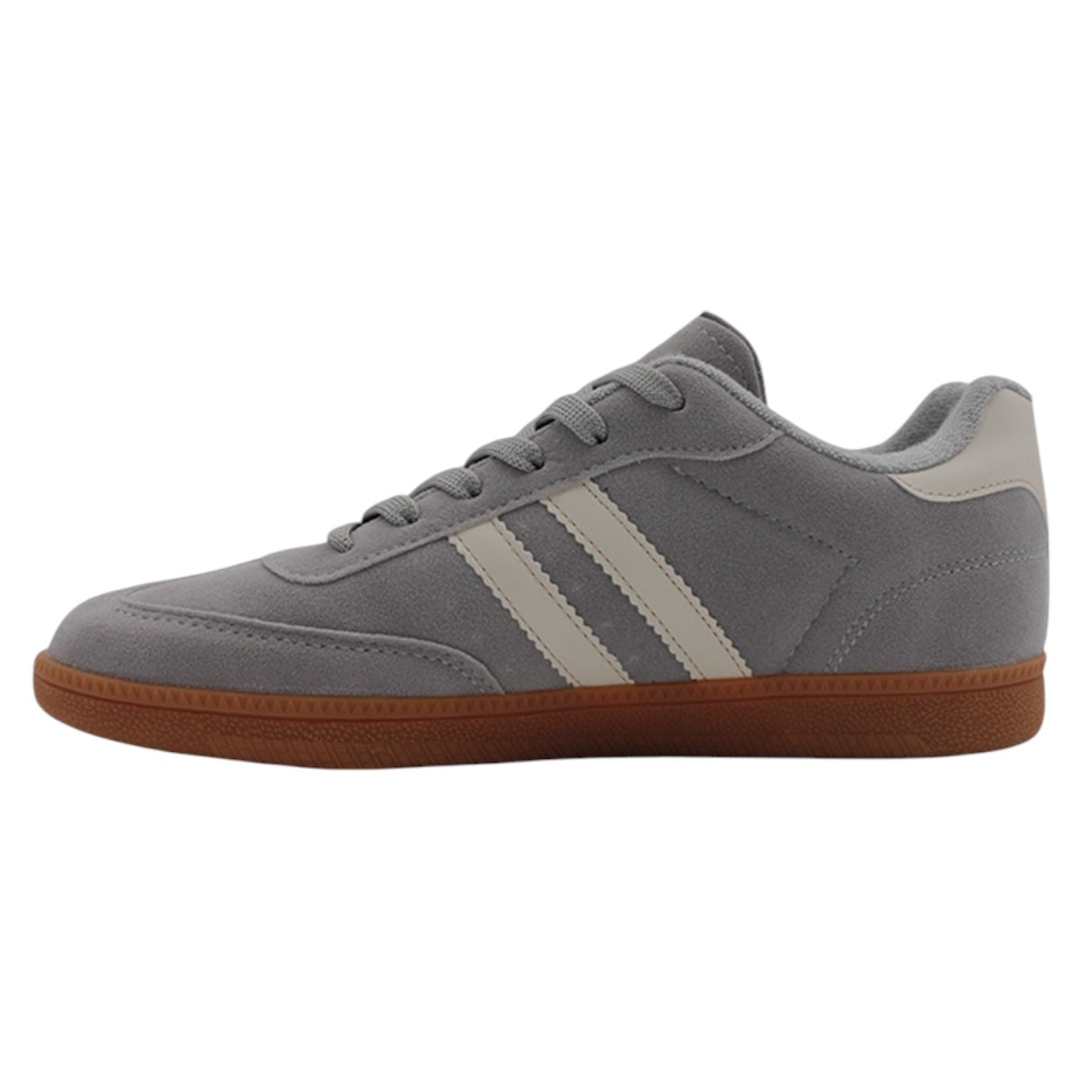 Foto 5 pulgar | Tenis Con Cordones Exterior Gamuza Sintética Color Gris Para Mujer De Rbcollection
