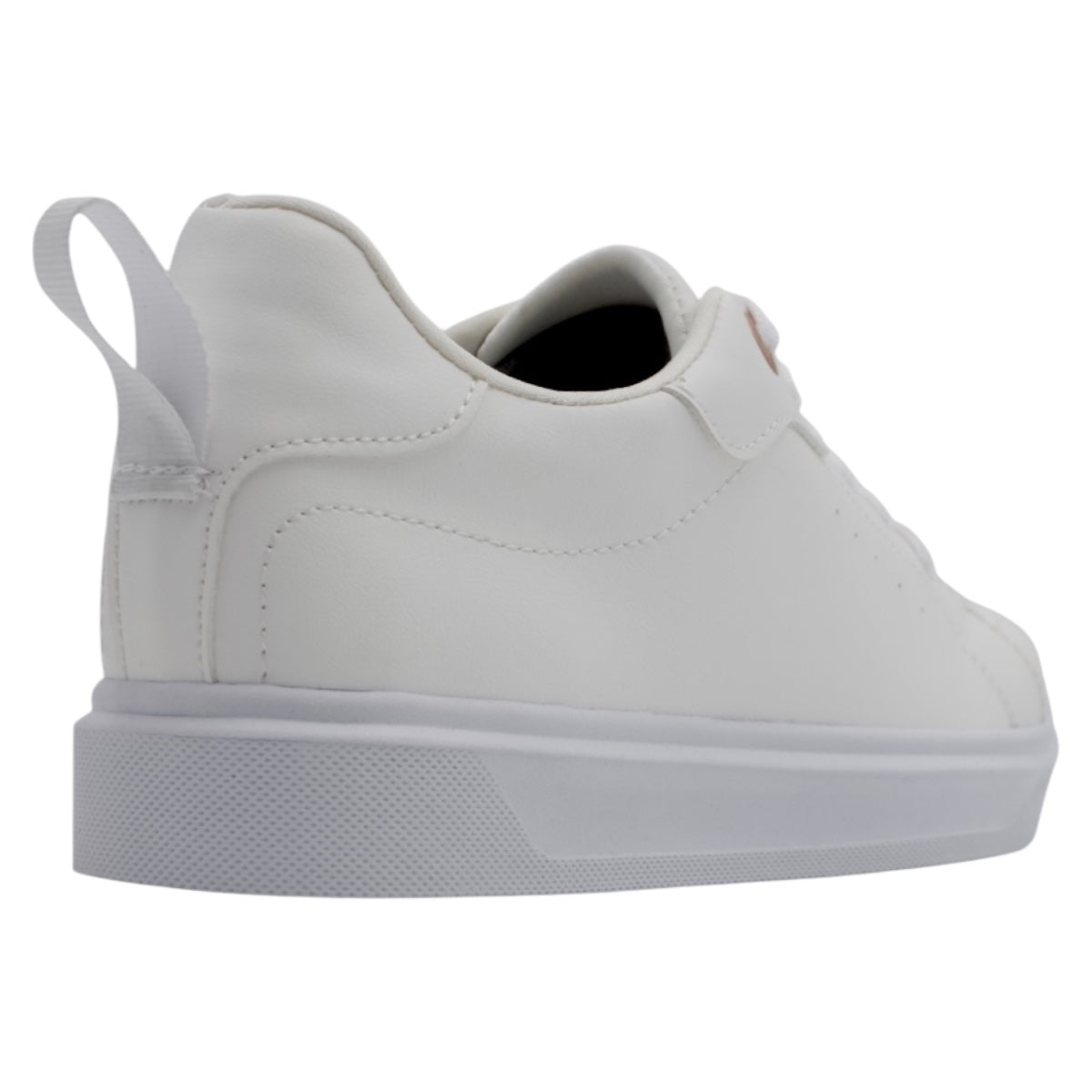 Foto 4 pulgar | Tenis Con Cordones Exterior Sintético Color Blanco Para Mujer De Rbbasics