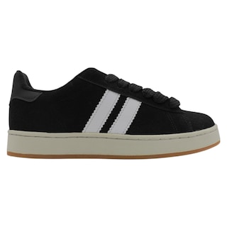 Foto 2 | Tenis Con Cordones Exterior Gamuza Sintética Color Negro Para Mujer De Rbcollection